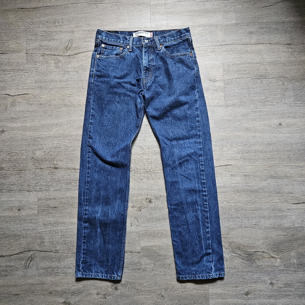 Levi’s 505 Straight Fit Jeans W32 L32 Classic Blue 100% Cotton